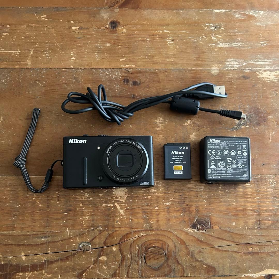 Nikon COOLPIX P310 コンパクトデジタルカメラ ブラック