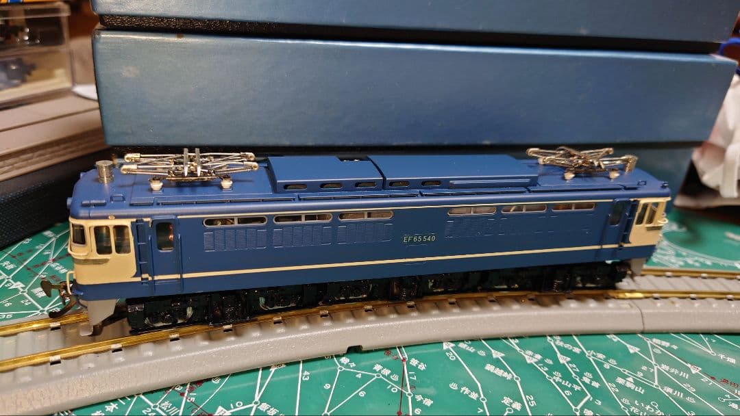 HOゲージ 国鉄EF65-500 直流電気機関車（KATSUMI製）