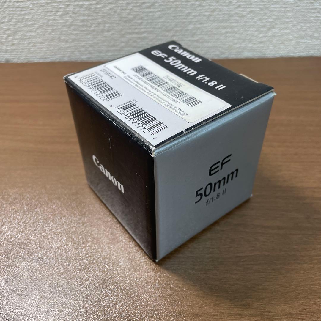 Canon EF 50mm f/1.8 II 単焦点レンズ