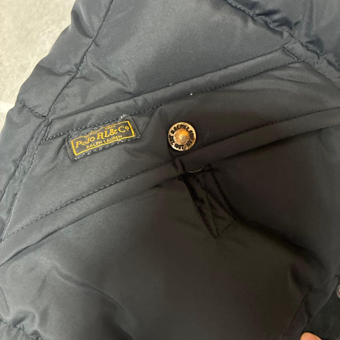 Polo Ralph Lauren ブラックダウンベスト S