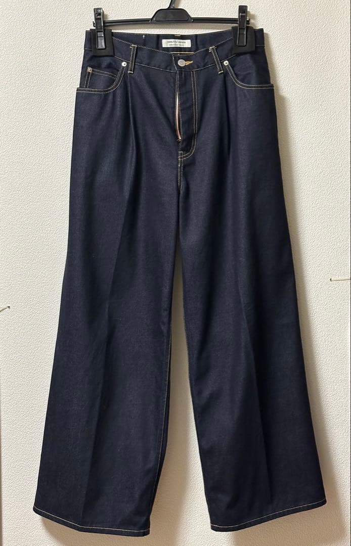 beautiful people セルビッチデニムトラウザーズフィット