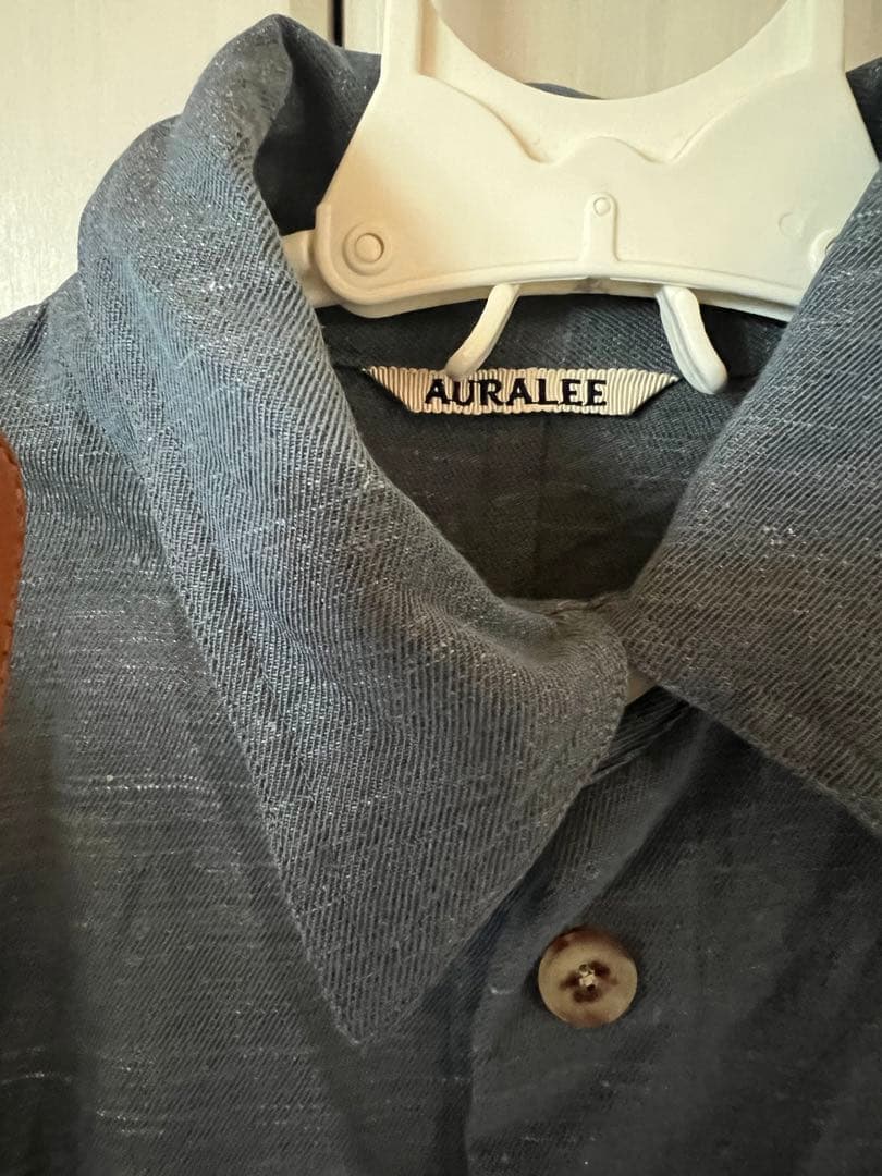 オーラリーの厚手シャツジャケット　サンプル品