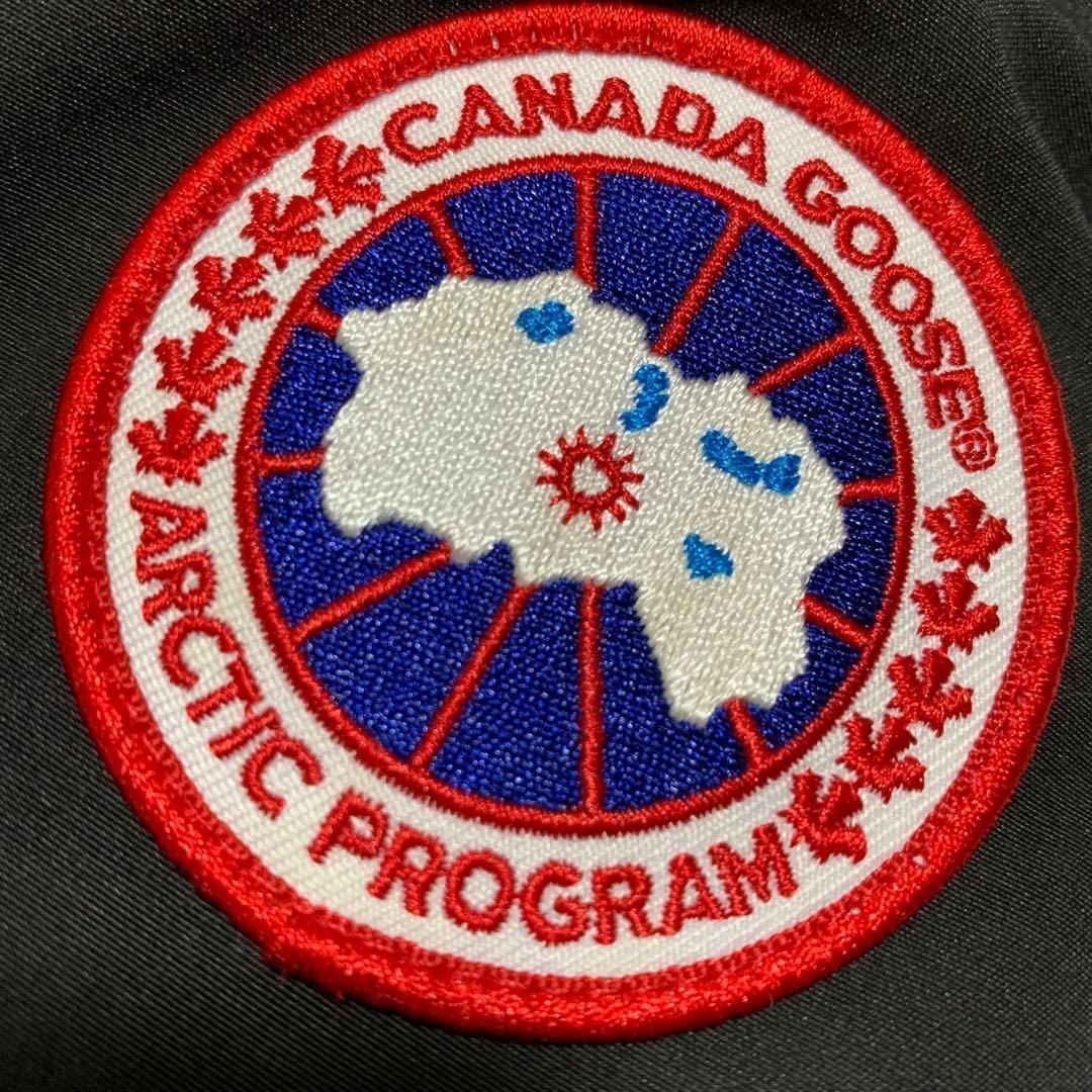 美品　カナダグース✨シェルバーン　ロングダウン　ブラック　黒　XS 4C11