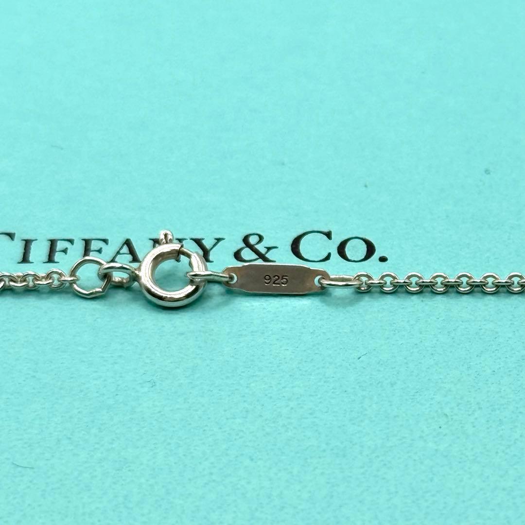 美品 ティファニー ネックレス シグネチャークロス 十字架 750 925