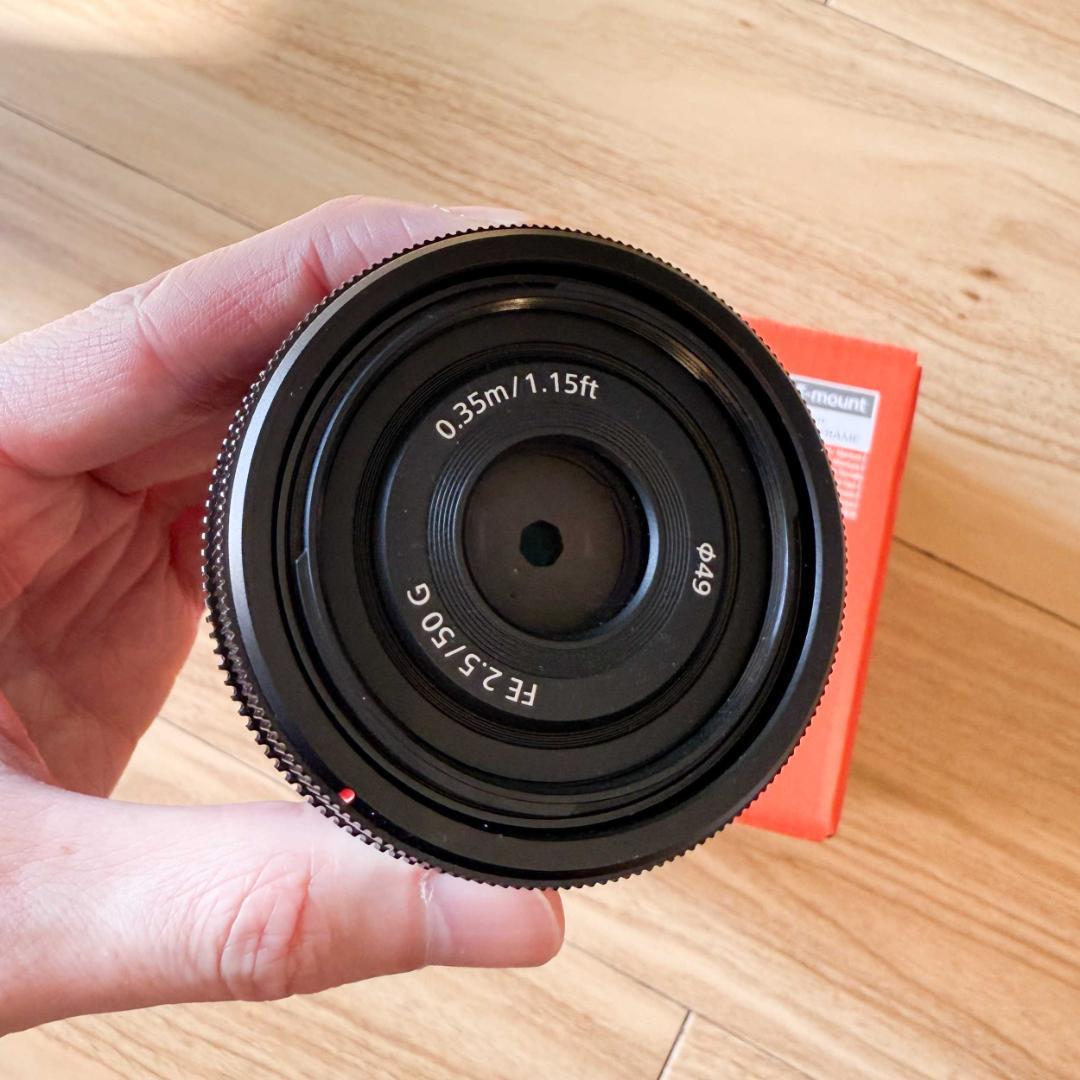 【保証有り】SEL50F25G SONY FE50mm F2.5G レンズ