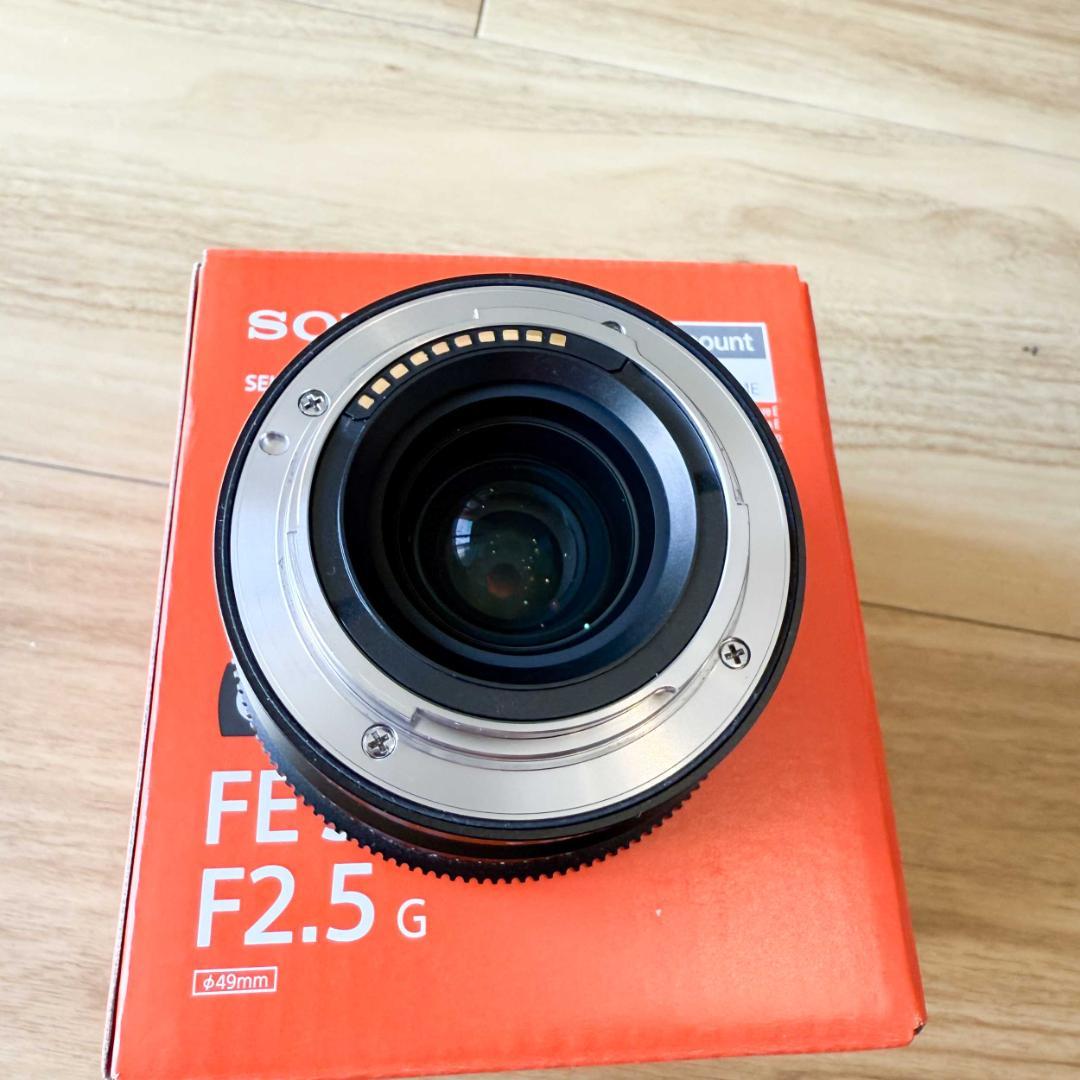 【保証有り】SEL50F25G SONY FE50mm F2.5G レンズ