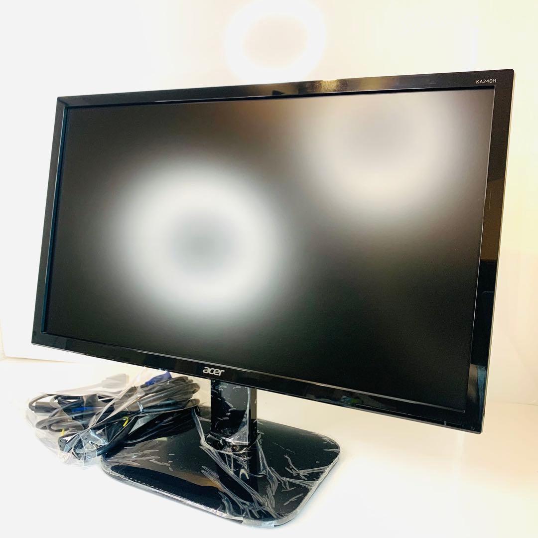 【極美品】Acer 24インチ ゲーミングモニター KA240H bmidx