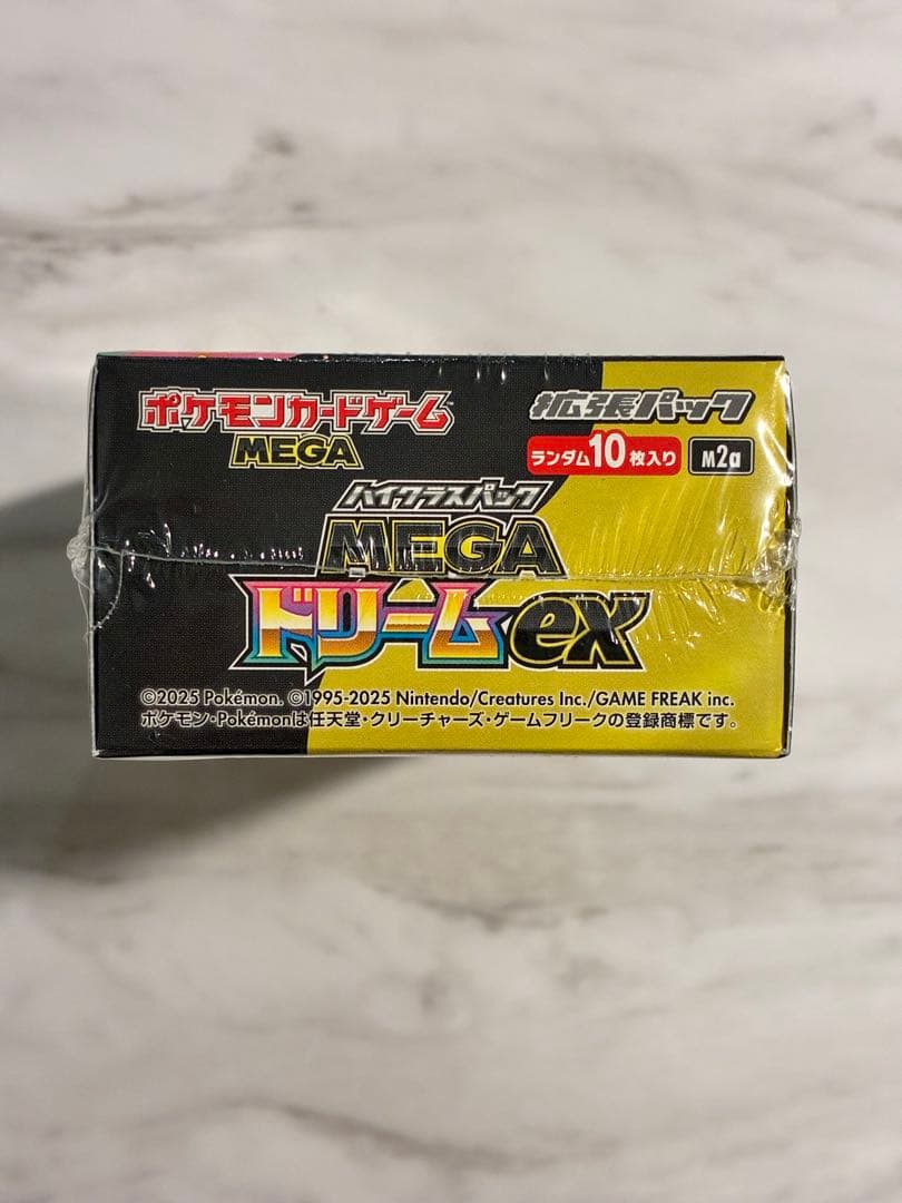 ポケモンカードゲーム MEGAドリームex 未開封BOX シュリンク付き