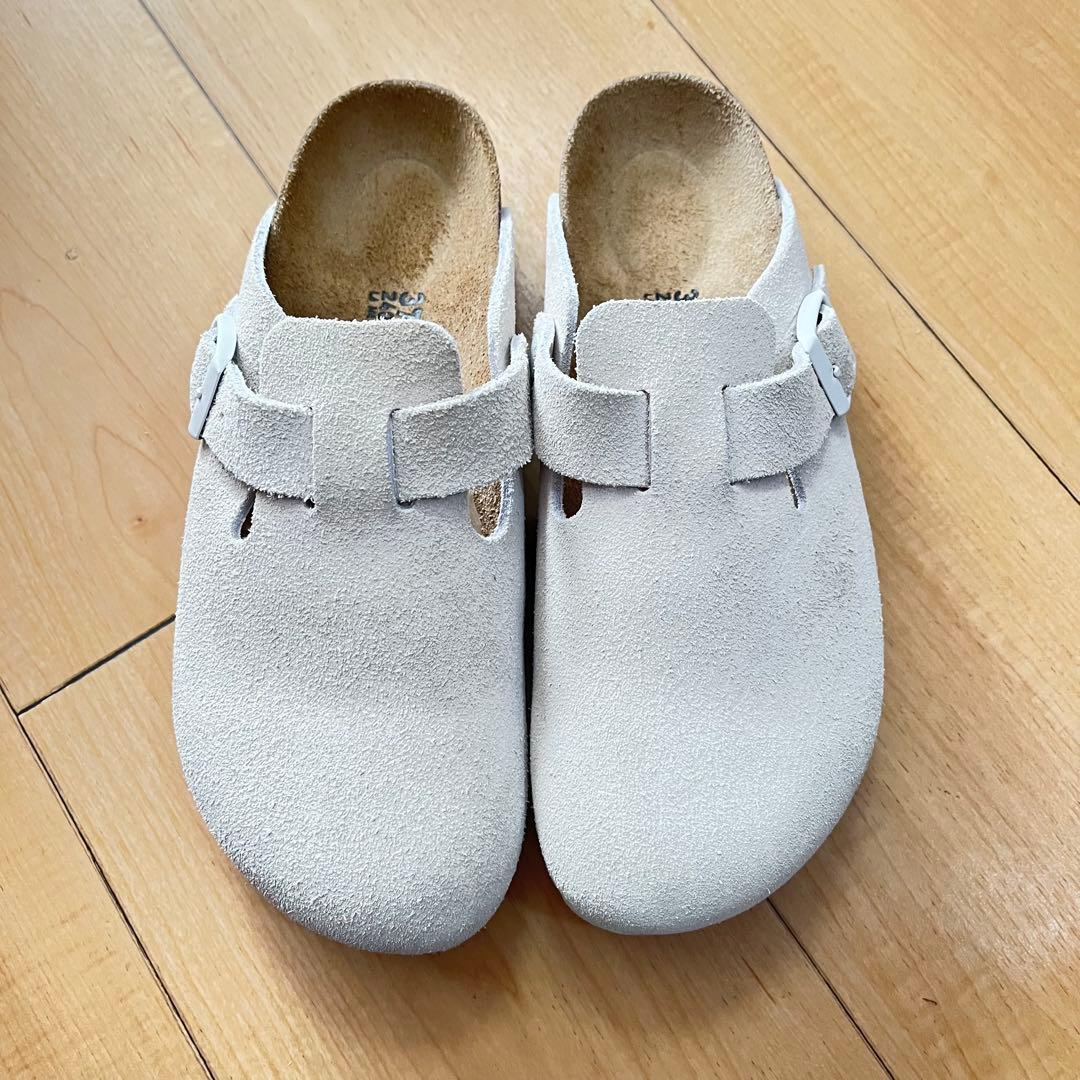 ⭐︎美品⭐︎ BIRKENSTOCK Boston ビルケン ボストン 白 37