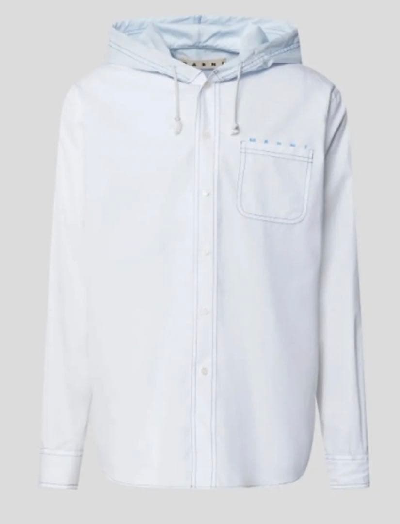 【1/11まで値下げ】MARNI マルニ　フード　シャツ　50 XL