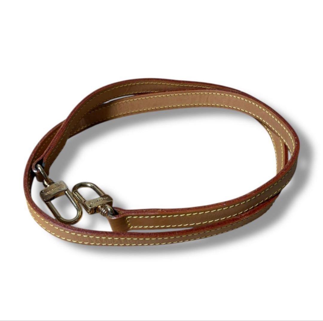 【美品】 新品 LOUIS VUITTON ショルダーストラップ　ヌメ革