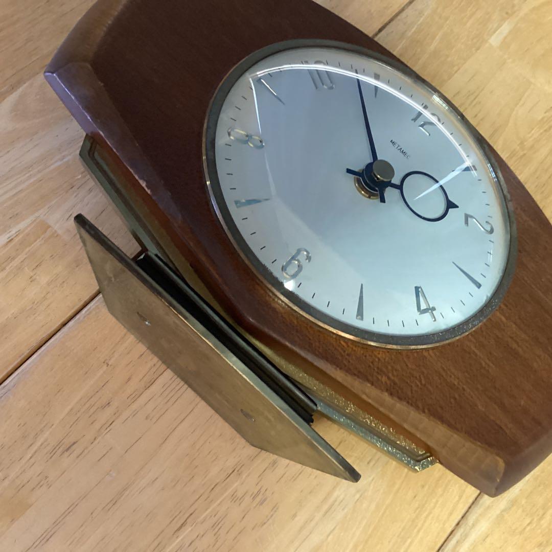 イギリス　MEC 置き時計　ヴィンテージ　アンティーク