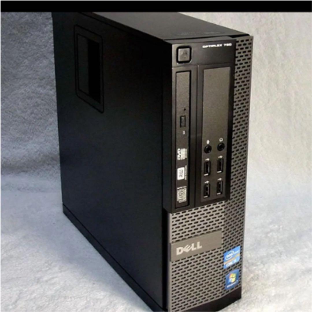 デスクトップpc（i5-2400 新品SSD120GB＋HD1TB 8GB 無線