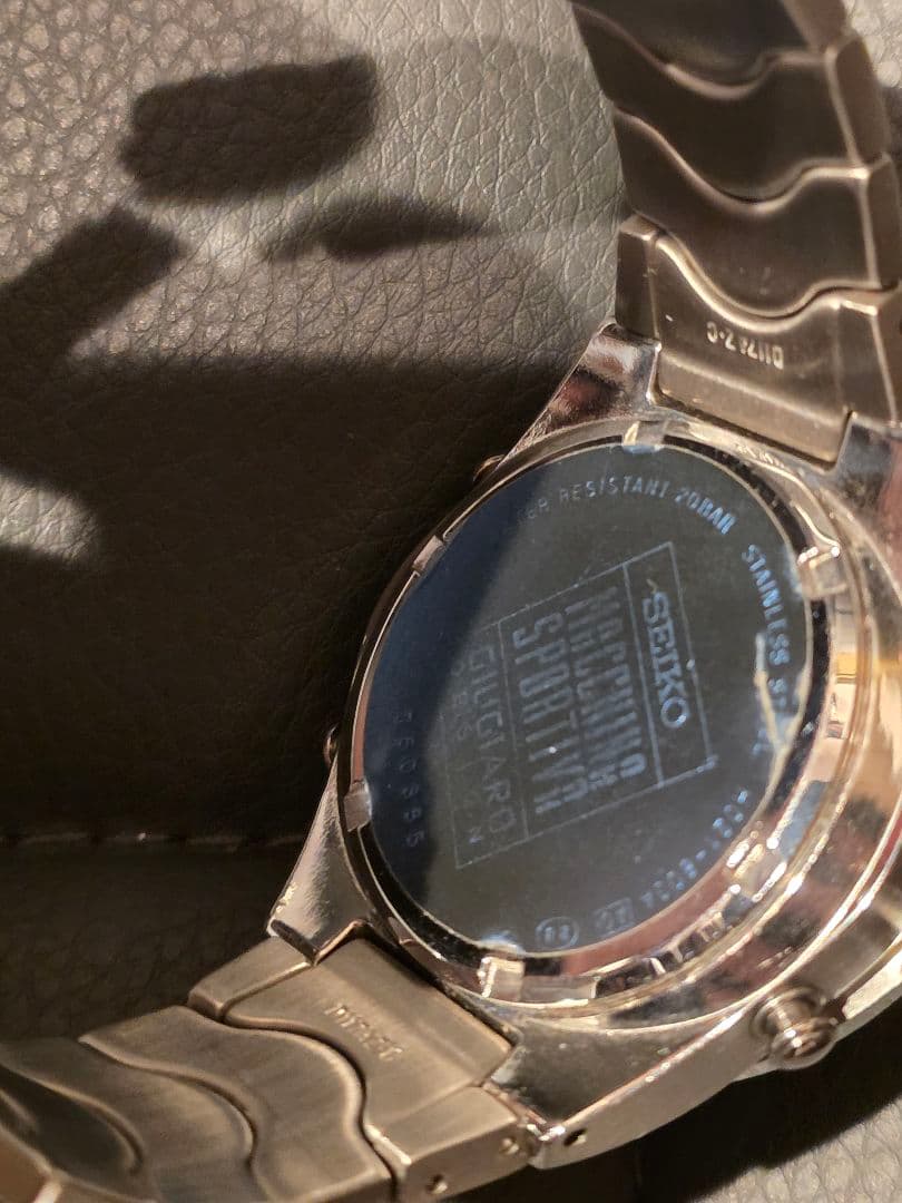 セイコー ジウジアーロ マッキナ・スポルティバ オレンジ アナデジ クロノ