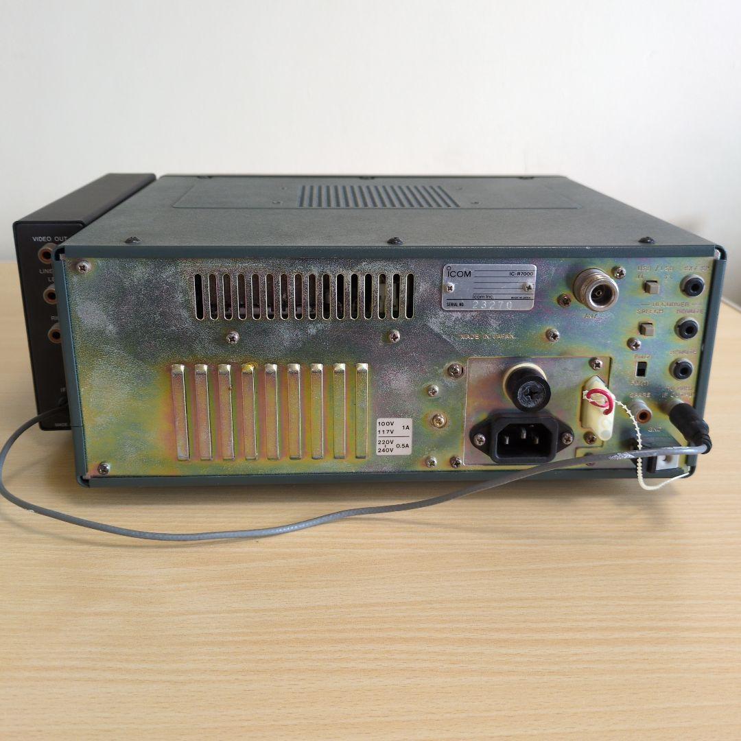 ICOM IC-R7000広帯域受信機、TV-R7000Jレシーブアダプター