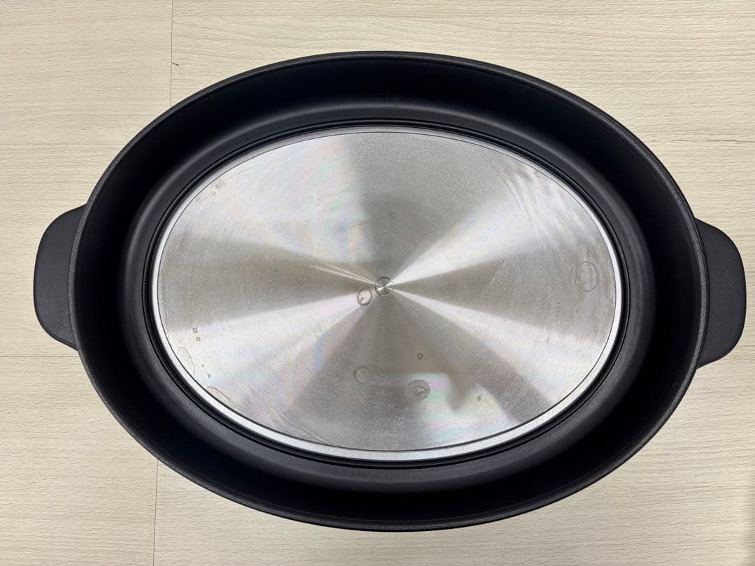 BRUNO crassy + オーバルホットプレート ブラック　48