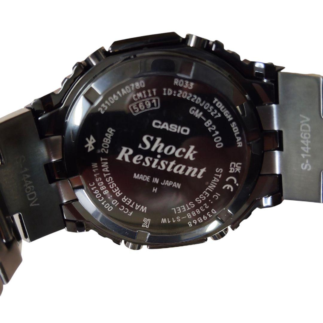 【稼働品】G-SHOCK GM-B2100BD-1A フルメタルカシオーク