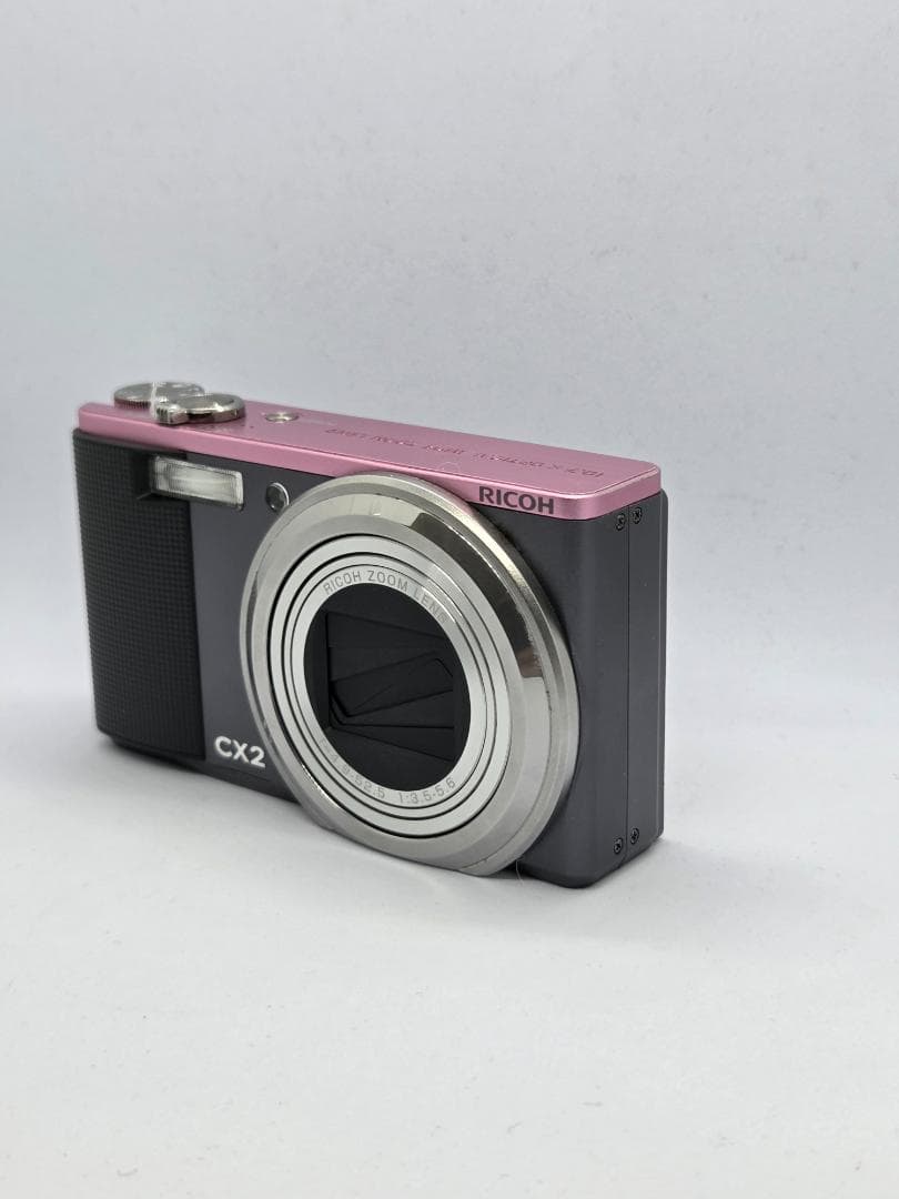 【スマホ転送OK】リコー RICOH CX2 ピンク コンパクトデジタルカメラ