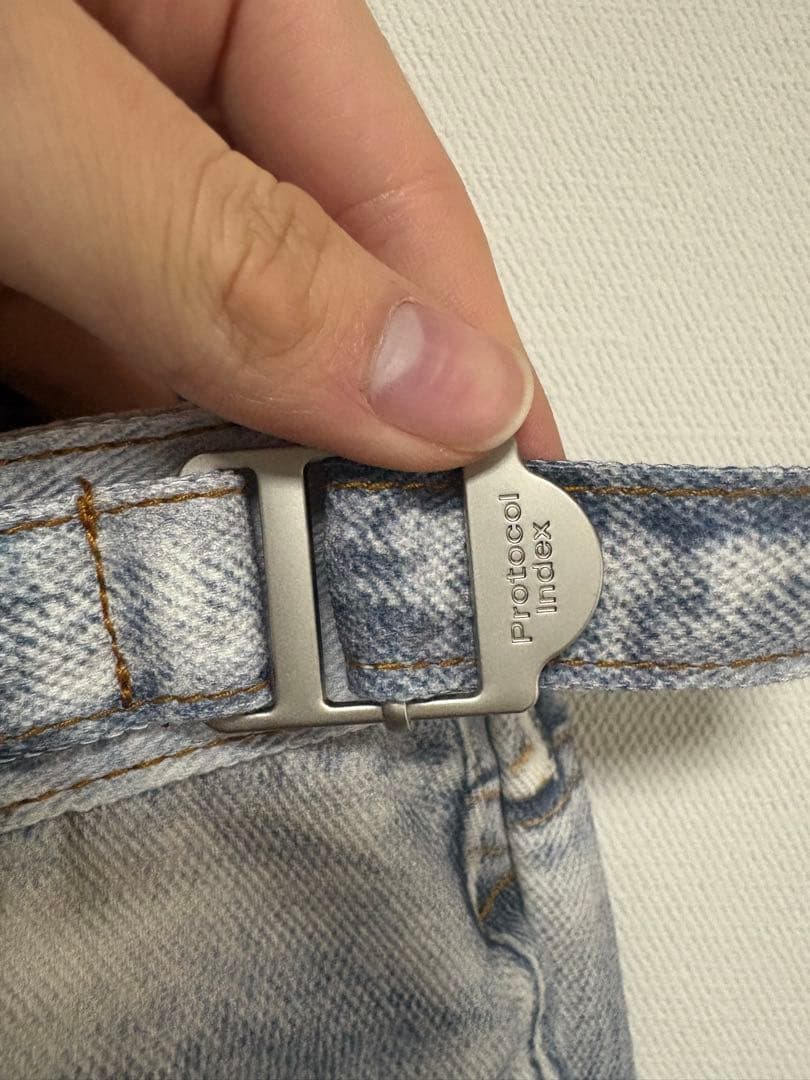 パンツ Protocol Index TROMPELOEIL LAYERED PANTS