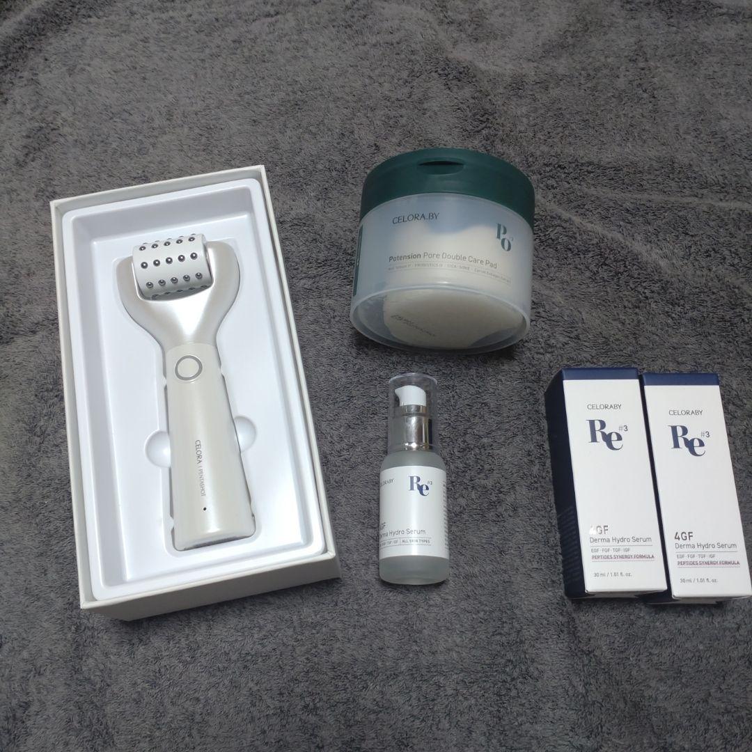 CELORA PENTA-SHOT 美顔器・美容液・パッククリームセット