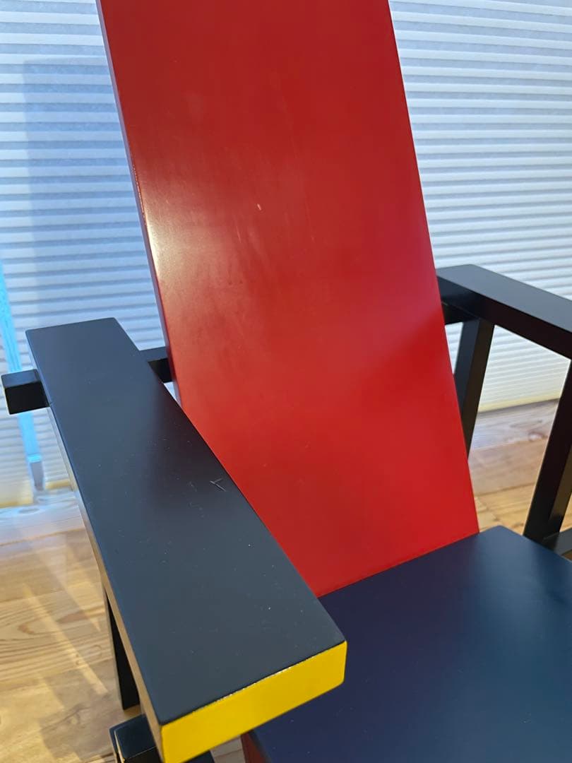 リートフェルト　レッドアンドブルーチェア　RED&BLUE　リプロダクト