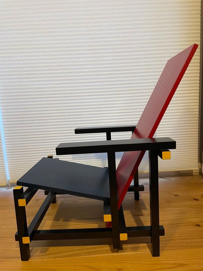 リートフェルト　レッドアンドブルーチェア　RED&BLUE　リプロダクト