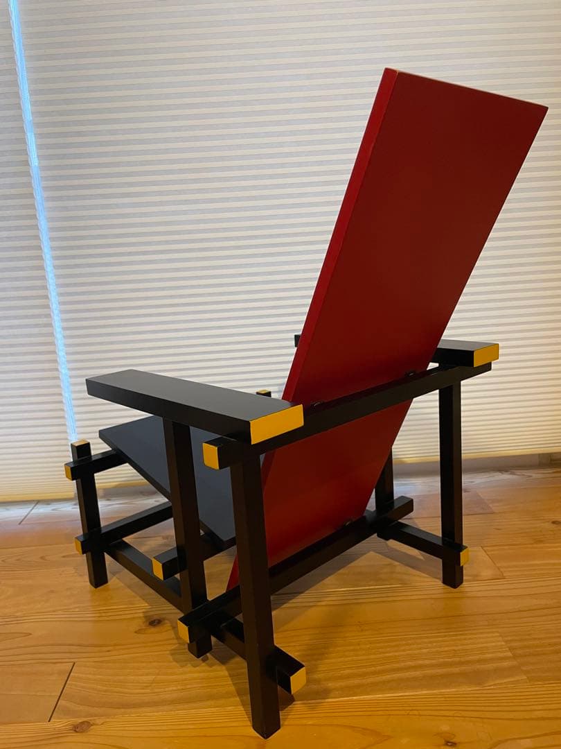 リートフェルト　レッドアンドブルーチェア　RED&BLUE　リプロダクト