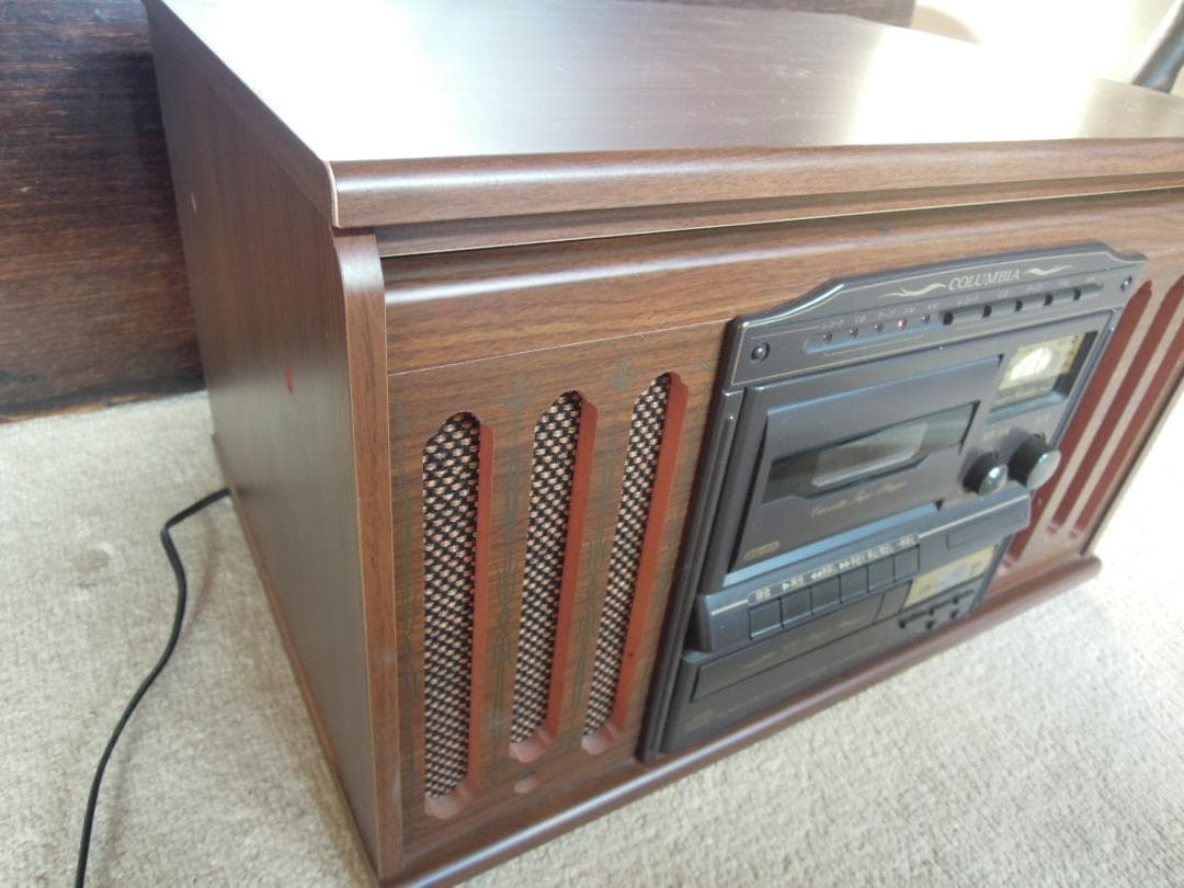 COLUMBIA CD・カセットデッキ .レコードプレイヤー、AM,FMなど