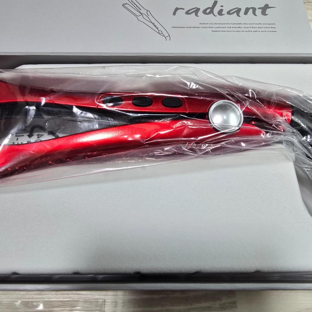 【ラディアント】新品未使用11月購入　シルクプロヘアアイロン28 radiant