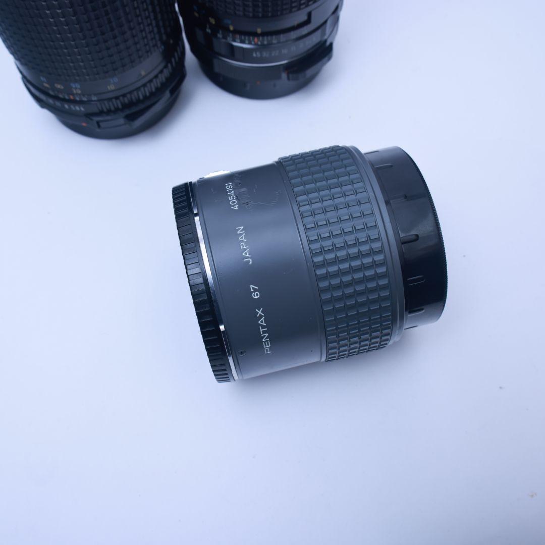 PENTAX67 レンズ3本 200mmf4 300mmf4 テレコン
