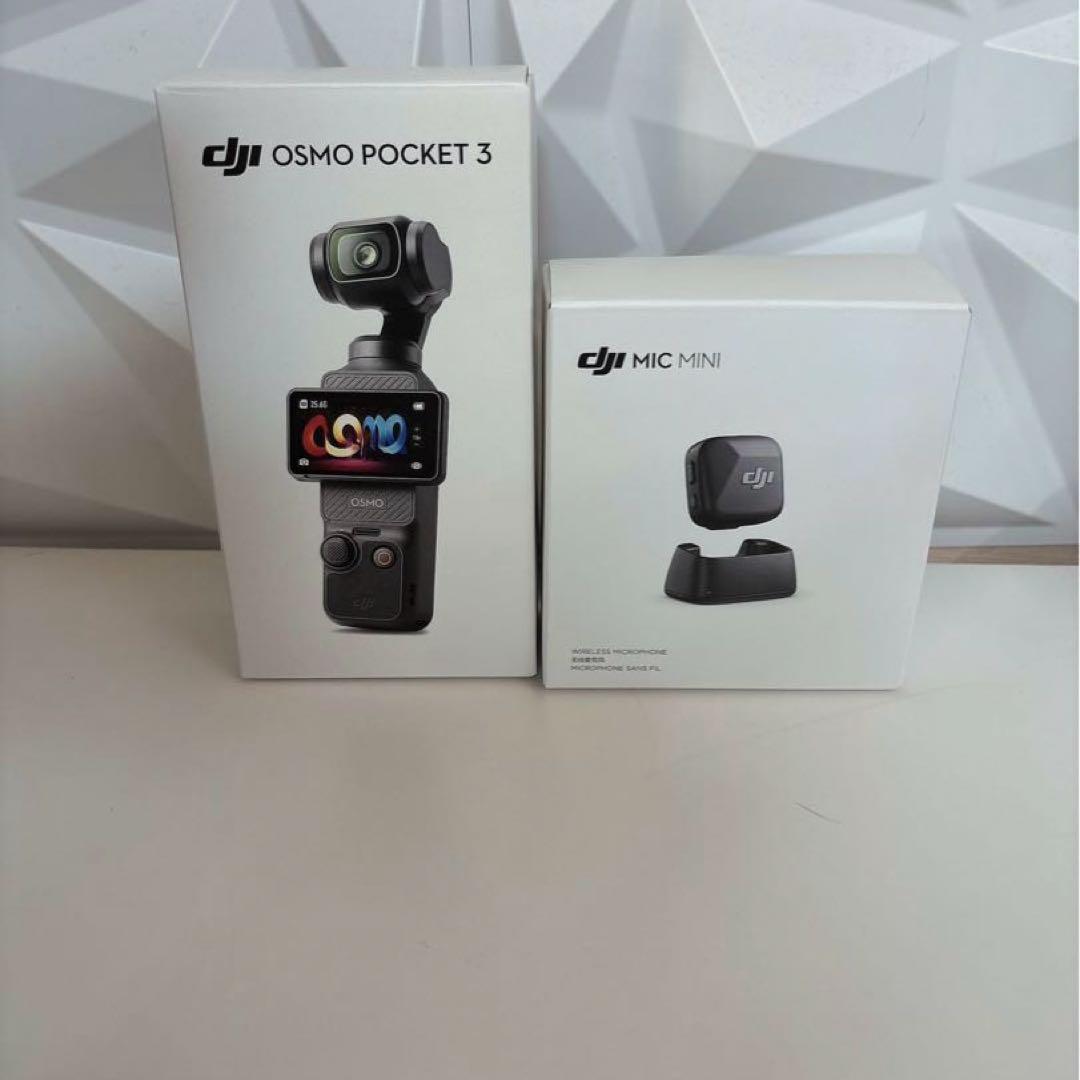 dji osmo pocket 3 本体と付属品