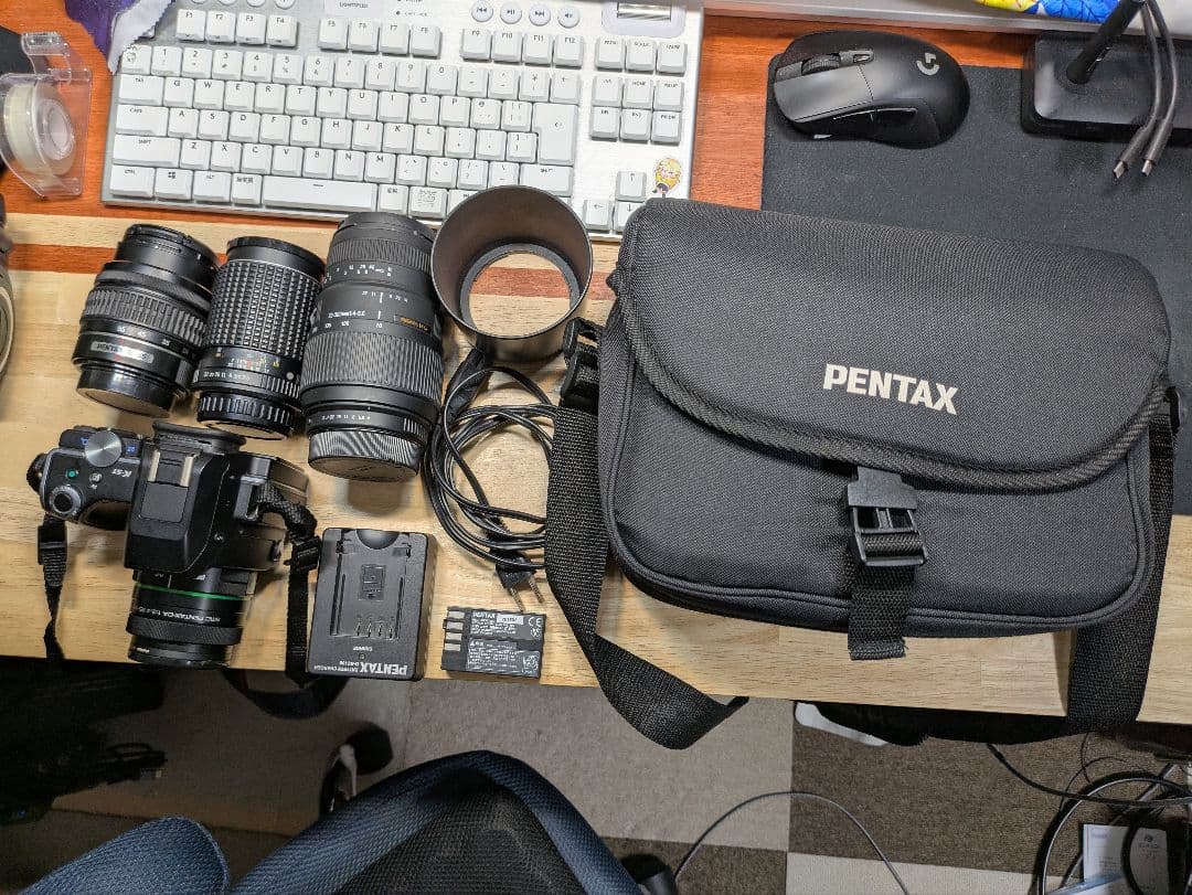 PENTAX K-S1 レンズ4種 ワンオーナー 撮影枚数約6600枚