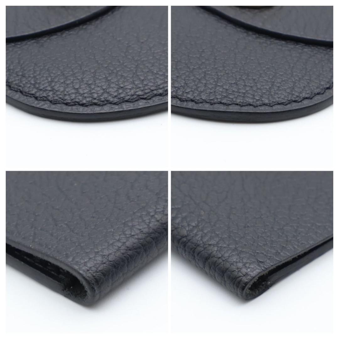 【極美品】HERMES ケース　シェーブル　黒　小銭入れ