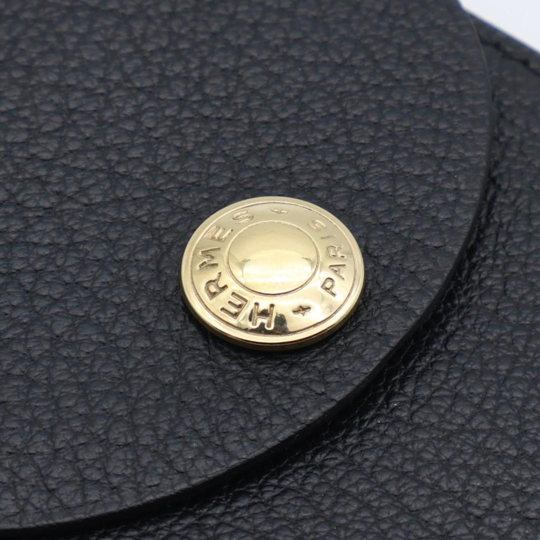 【極美品】HERMES ケース　シェーブル　黒　小銭入れ