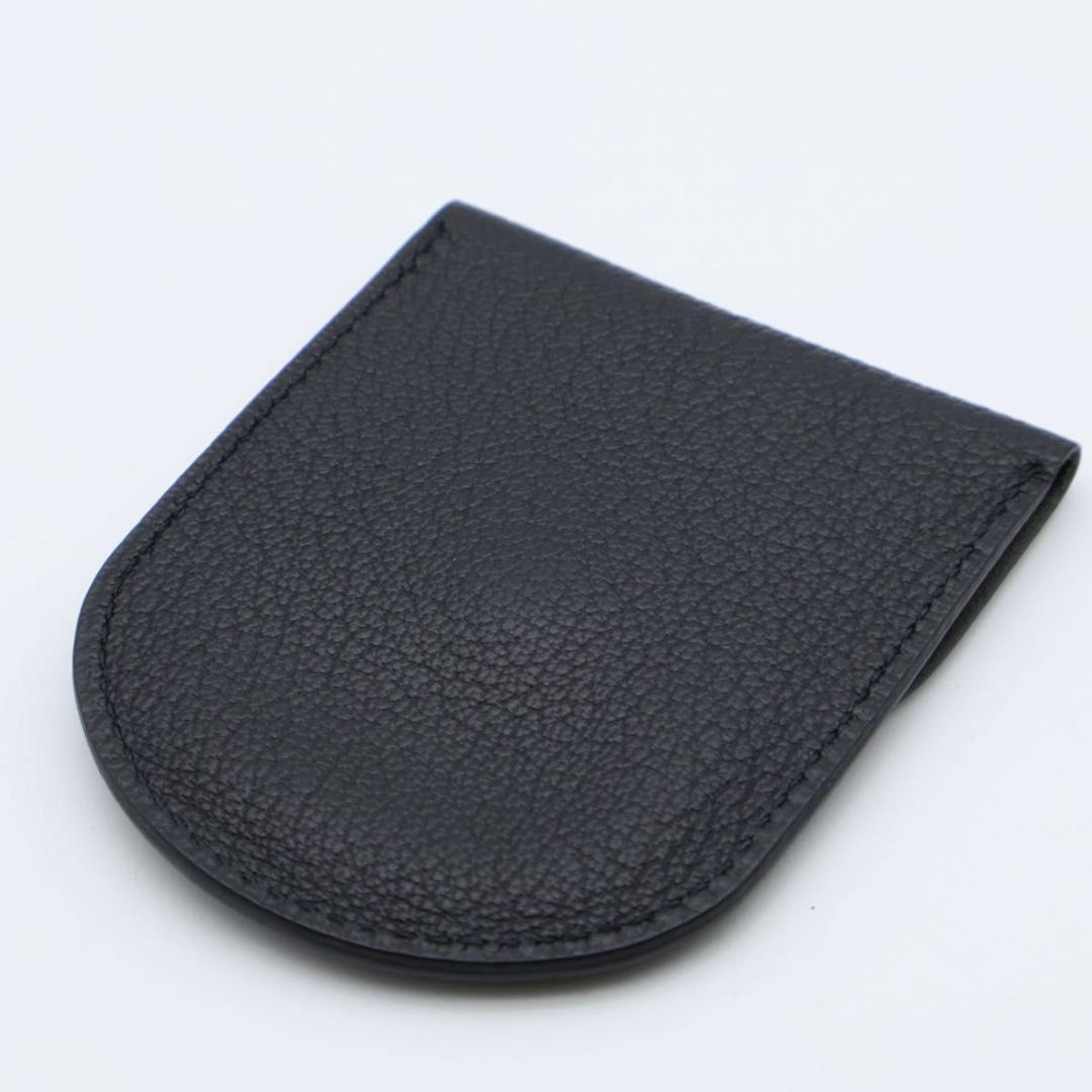 【極美品】HERMES ケース　シェーブル　黒　小銭入れ