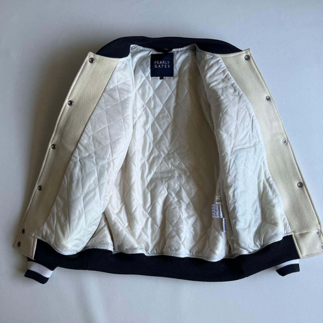 極美品　パーリーゲイツ×シンプソンズ　希少コラボ　スタジャン　レザー　ワッペン