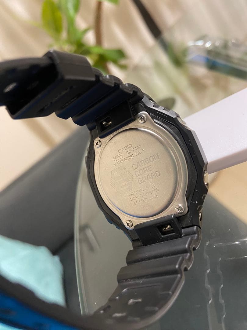 【稼働】美品 G-SHOCK タフソーラー GA-B2100 オールブラック