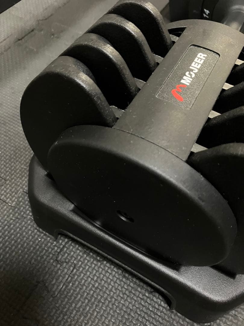 (美品)MJOJEER 可変式ダンベル 3-25kg × 2個セット