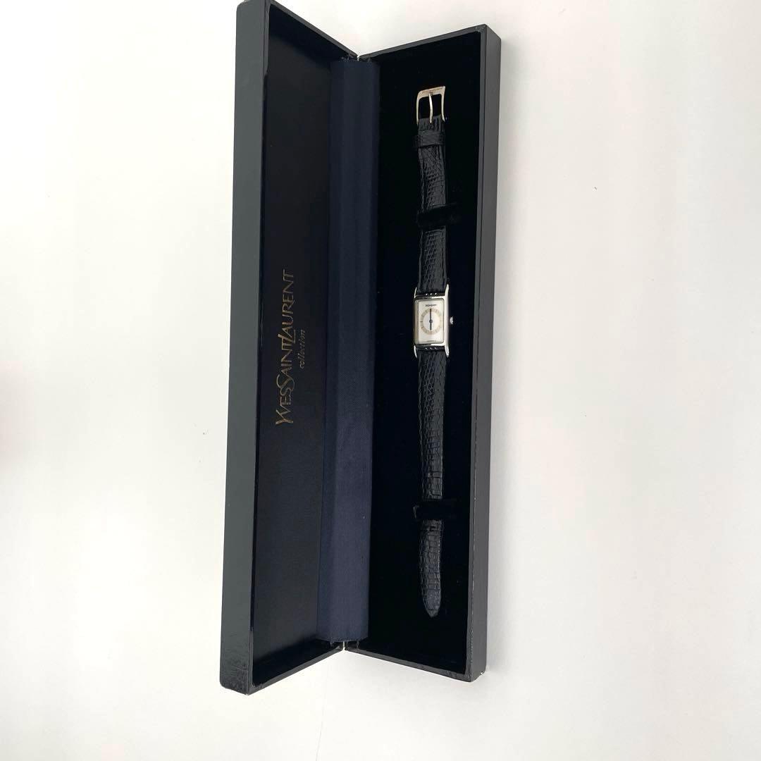 【TK】Yves Saint Laurent イヴサンローラン　レクタングル時計
