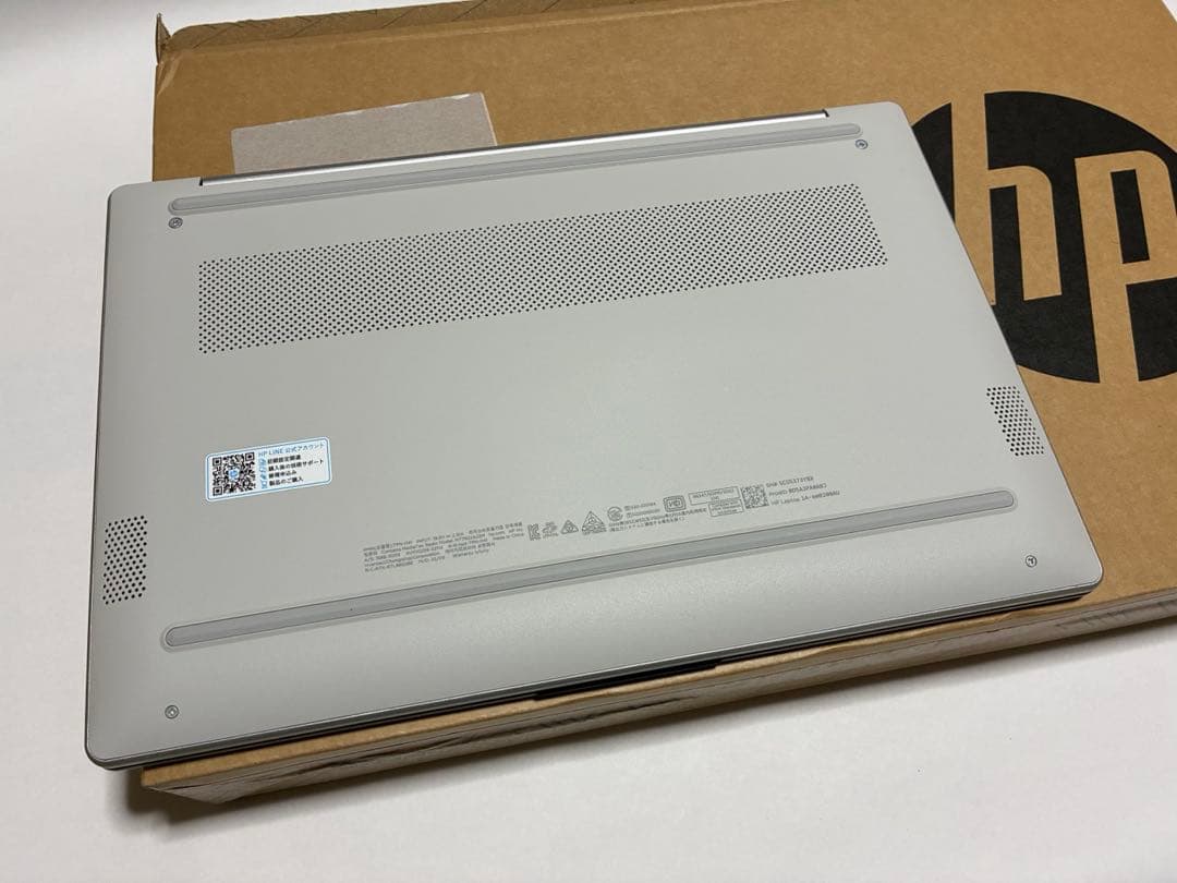 HP 14-em0500AVノートPC シルバー 本体 価格コム限定モデル