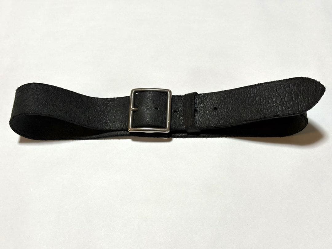 RRL ディストレスト レザー ベルト