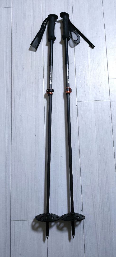 ✨美品✨【モンベル monto-bell】フォールラインポール ストック スキー