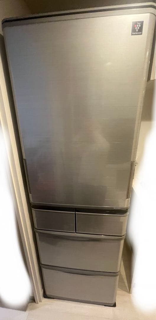 SHARP 5ドア冷蔵庫 SJ-W412E-S