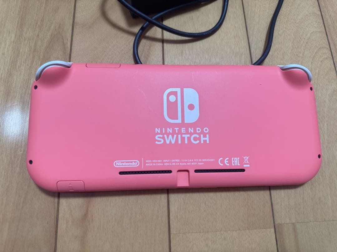 Nintendo Switch Lite ピンク 充電器付き