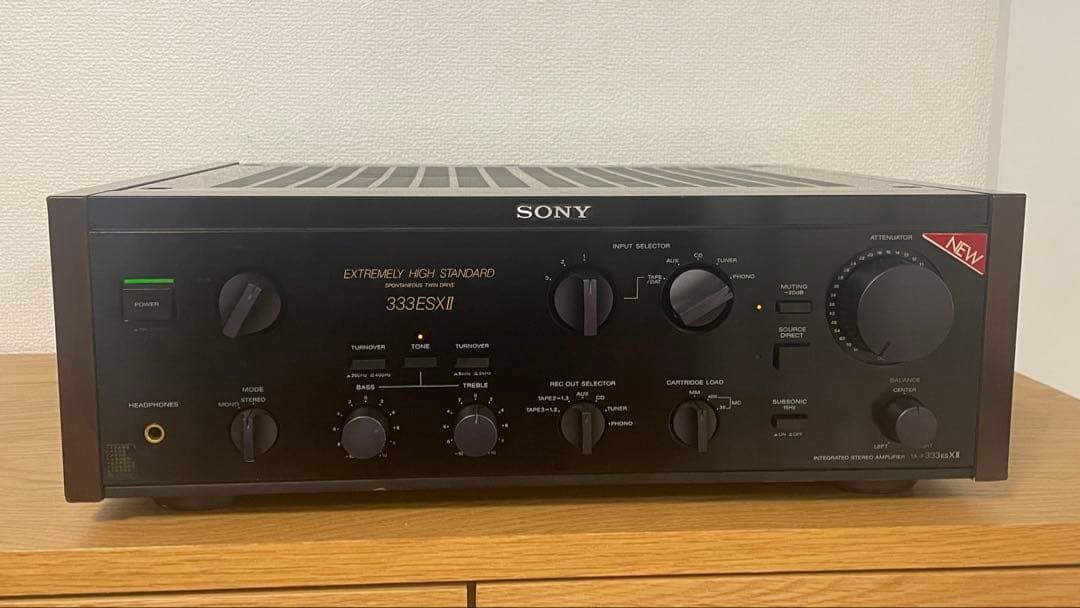 【動作品】Sony TA-f333 esxii プリメインアンプ