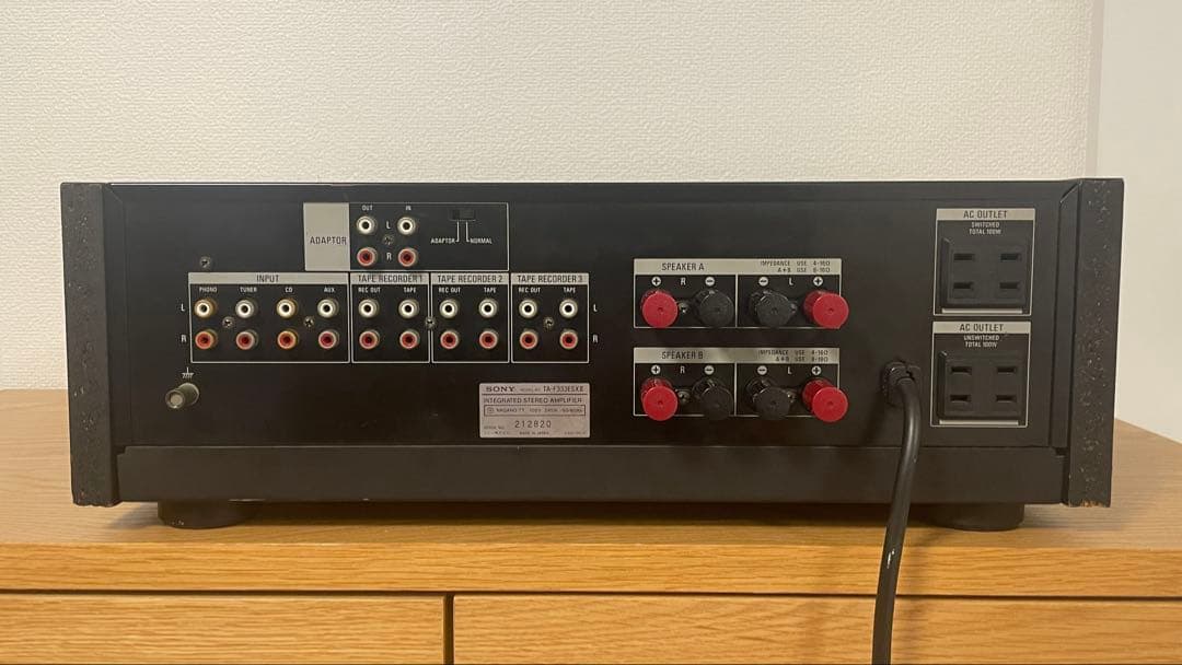 【動作品】Sony TA-f333 esxii プリメインアンプ