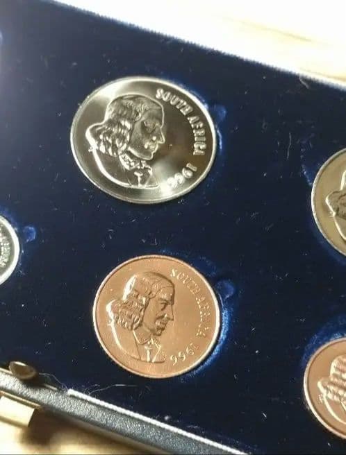 南アフリカ セット 1966年製　シルバー