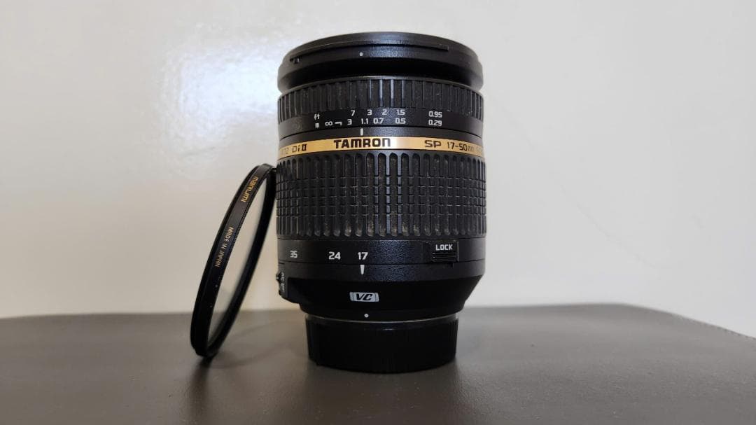 タムロン 17-50mm F/2.8 Di II VC ニコン用 フィルタ付き