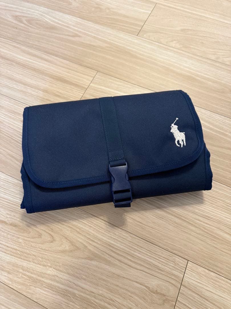 Ralph Lauren ネイビー トートバッグ　マザーズバック