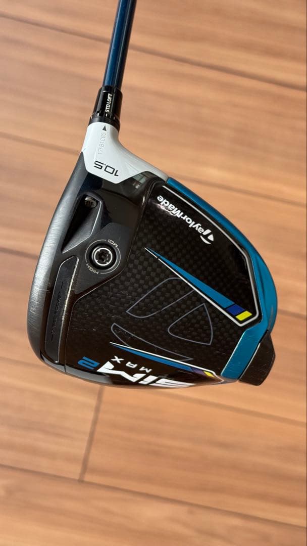 テーラーメイド SIM2 MAXドライバー 10.5° SR